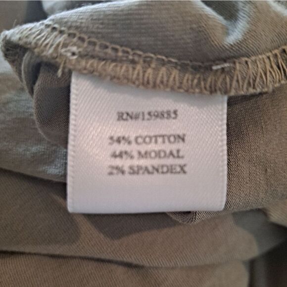 NWT BOBI Shirred Maxi Skirt Basil Green XS - Picture 8 of 8